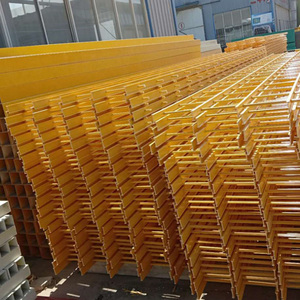 加工電廠用玻璃鋼填料托架冷卻塔組裝托架支架定制拉擠格柵蓋板