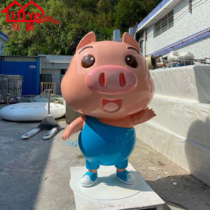 大型猪雕塑摆件