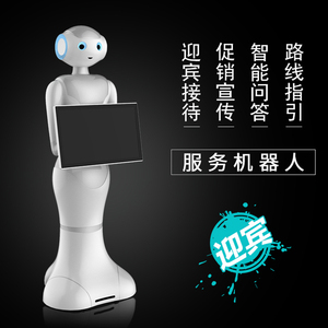 玻璃钢迎宾接待机器人外壳HY-09